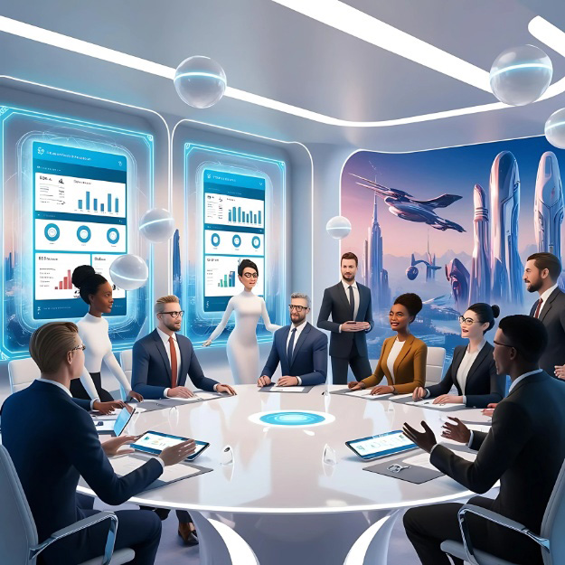 خرید ملک اداری در متاورس | Buying office property in the metaverse
