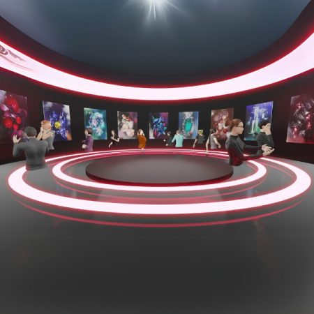 Digital-architecture-in-cyberspace-and-the-metaverse-03 طراحی گالریهای هنری (NFT Galleries)