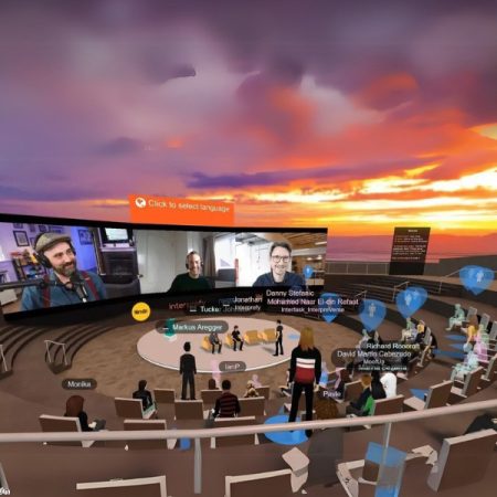 Digital-architecture-in-cyberspace-and-the-metaverse-05 طراحی کلابها و سالنهای کنفرانس متاورسی